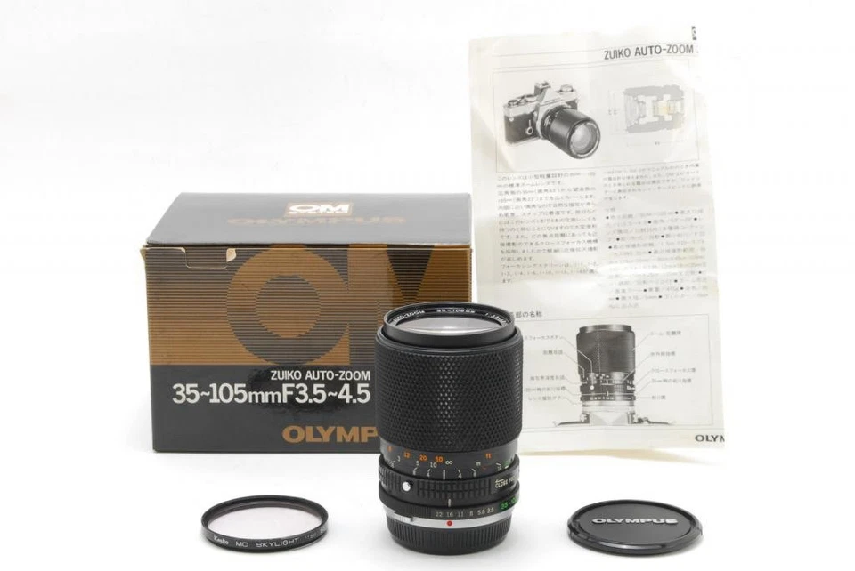 [NEAR MINT w/Box] Olympus OM-SYSTEM Zuiko AUTO-ZOOM 35-105mm f3.5-4.5 lens JAPAN - Image 1 of 4