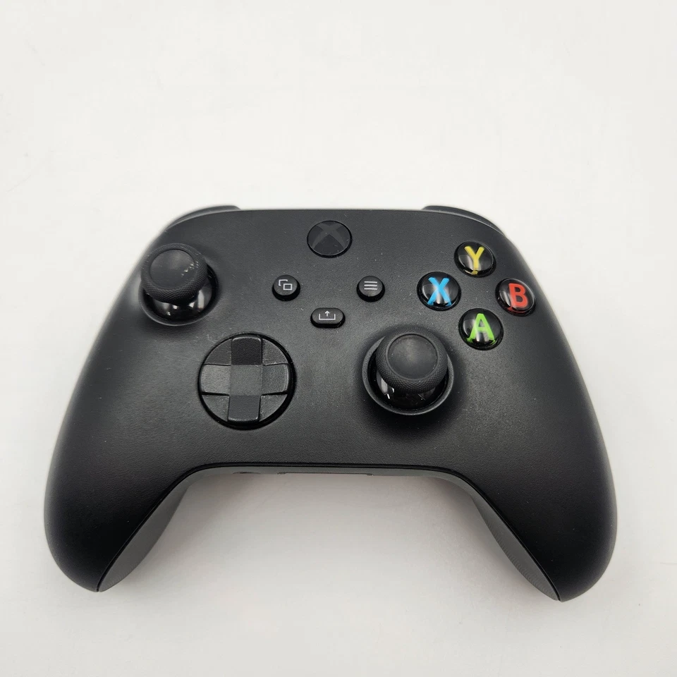 Xbox Wireless Controller 1914 Black Tested Powers On Buttons Good Microsoft OEM - Image 1 of 4
