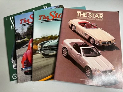 Lot x 4 The Star Magazine Mercedes-Benz Club  Auto History 1997 2021 2022 2024 Foto 1 de 3