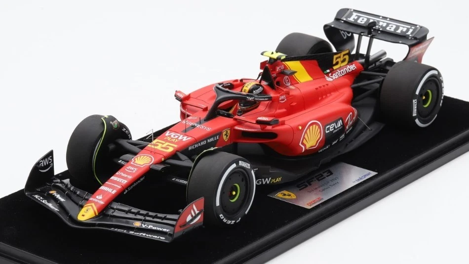 LOOKSMART LS18F1048 FERRARI F1 SF-23 N.55 MONZA GP 2023 C.SAINZ 1:18 Modellino - Immagine 1 di 1