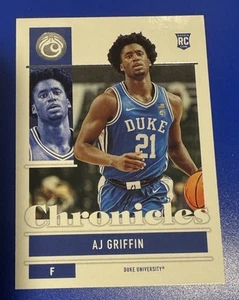 AJ GRIFFIN RC 22-23 Bozza Cronache Panini #16 ROOKIE Card - Foto 1 di 2