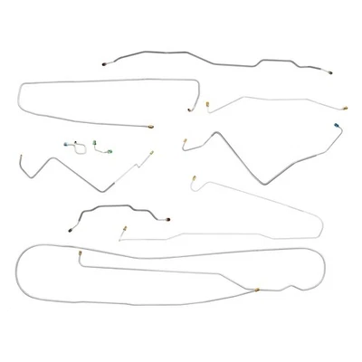 Chevrolet GMC Suburban 1971 1/2 tonelada 4x4 kit completo de línea de freno de disco eléctrico original Foto 1 de 4