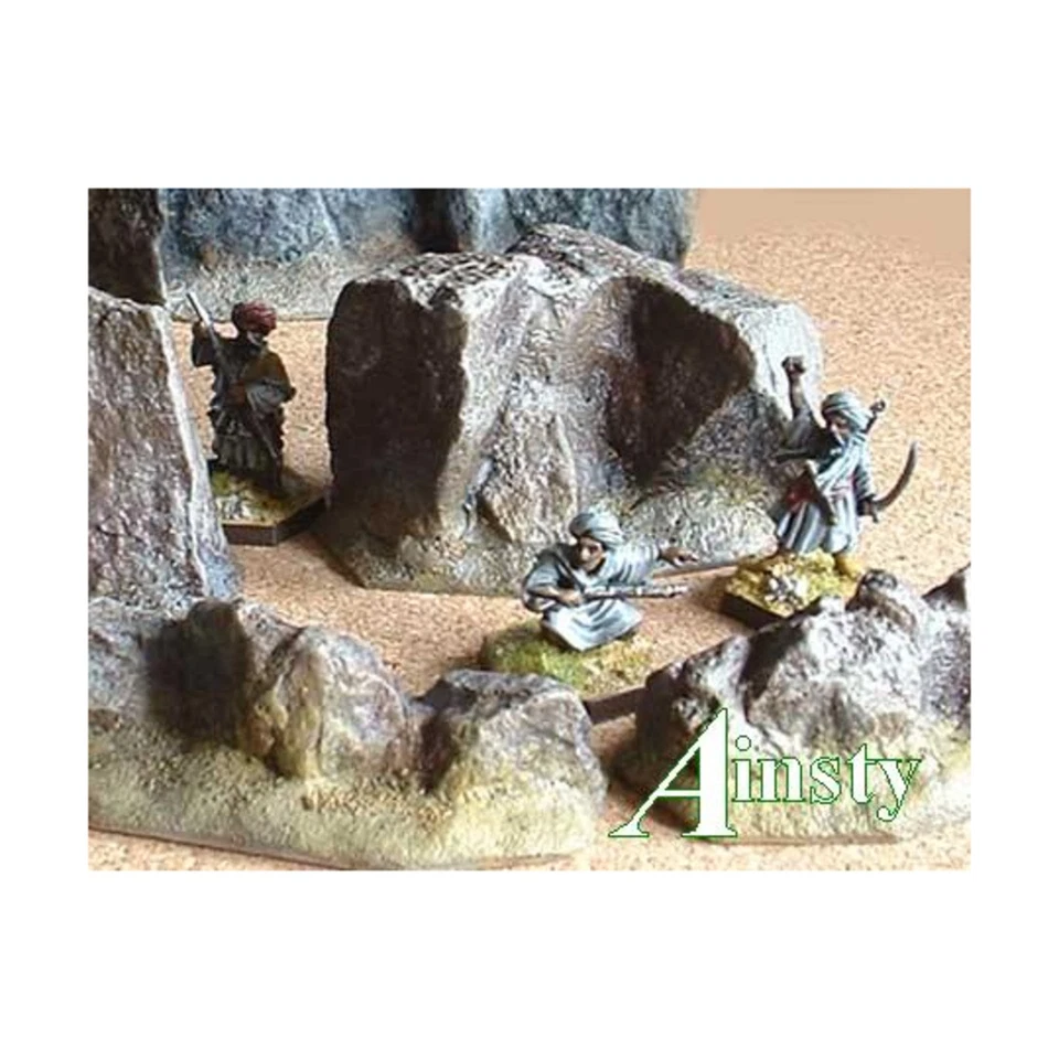 Paquete de piezas de esquina hexagonal Ainsty Mini Terrain 28 mm 8 cm nuevo Foto 1 de 1