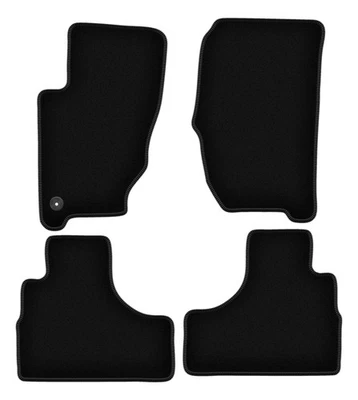 Tapis de sol velours noir Jeep Cherokee Liberty KJ 2002-2007 set 4 pcs - Photo 1/4