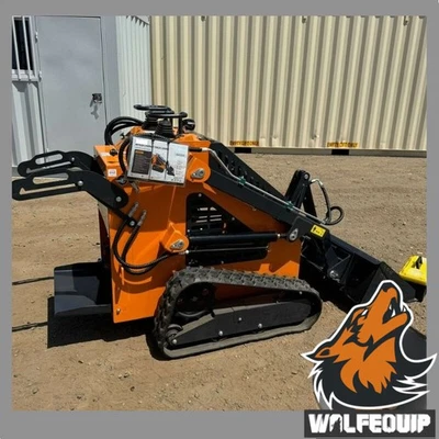 Wolfequip 24HP Compact Track Mini Skid Steer Loader w/ Hydraulic Guided Drive - Image 1 of 4