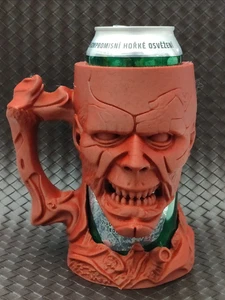 Zombie Koozie 3D Printed Can Holder | Fits Tallboys & Regular Cans with Riser - Picture 1 of 8