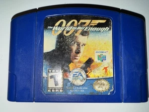 007 The World Is Not Enough (Nintendo 64, 2000) N64 Carrito solamente - Imagen 1 de 2