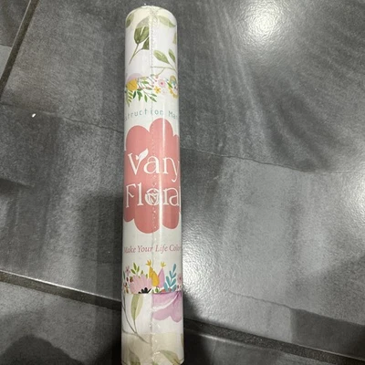 Purple Peony Floral Peel & Stick Wallpaper 12”x118” Removable Vinyl Roll - Image 1 of 4