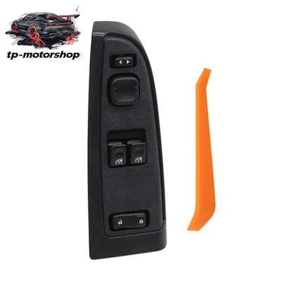 15883318 Driver Side Power Window Switch For Chevrolet Silverado GMC 2003-2007 Foto 1 de 4