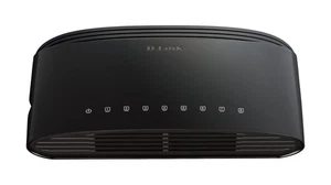 D-Link DES-1008D 8-Port Fast Ethernet Unmanaged Desktop Switch, Hub, Internet Sp - Picture 1 of 3