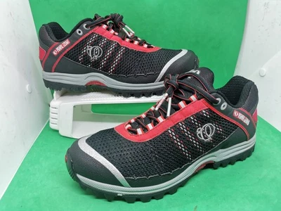 Zapatos de ciclismo Pearl Izumi para hombre talla US 8/41 color negro/rojo/gris Foto 1 de 4