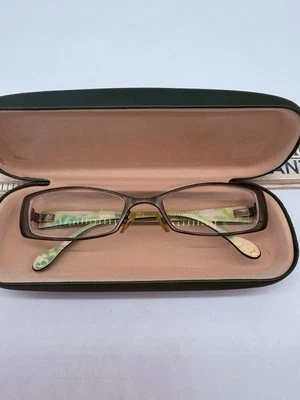 Armação de óculos Lilly Pulitzer Franci Petite 52-17-130 verde/tartartaruga - Imagem 1 de 4