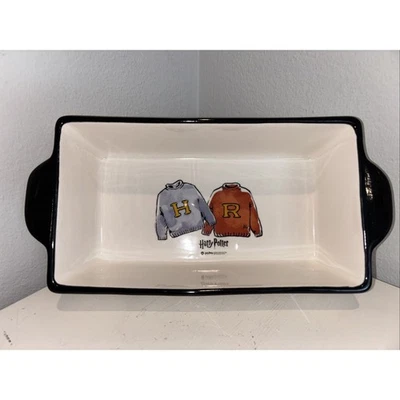 Plato para hornear pan Rae Dunn Harry Potter Harry And Ron “Best Mates” 9x5 NUEVO - Imagen 1 de 4