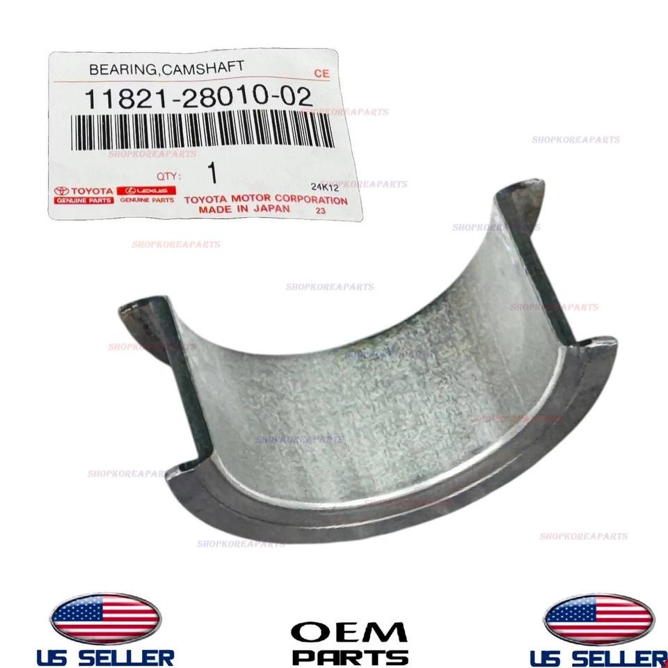 Genuine OEM Bearing Camshaft Lower 2001-2015 Toyota Lexus 2.4L 4.0L *See List - Image 1 of 2