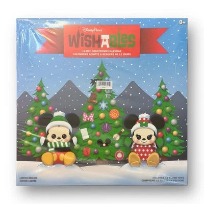 2024 Disney Parks Wishables Calendario de Adviento Vacaciones Navidad Peluche Nuevo SELLADO Foto 1 de 4