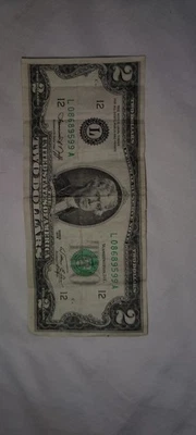 Купюра 2 доллара 1976 C3 - Изображение 1 из 2