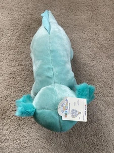 Build A Bear Mint Green AXOLOTL Plush 19" BAB Salamander Walking Fish NEW - Picture 1 of 4