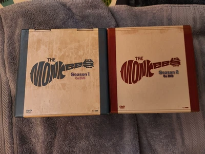 The Monkees CD Box Sets Season 1 & Season 2 TV Pe Fab 4 Rhino Retro Vision Foto 1 de 2
