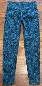 Gymshark Leggings Erwachsene Small S Grün Adapt Abstrakter Druck Jacquard B1A2M Damen - Bild 1 von 6