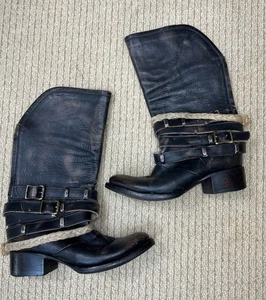 Freebird Drove Westernstiefel Gr. 7 Reißverschluss braun Patina - Bild 1 von 9