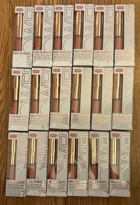 FLOWER Beauty Mix N' Matte Lip Duo - Melon Kiss L01 - Wholesale Lot of 18 - Image 1 of 4