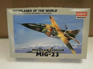 ACADEMY MINICRAFT AIRPLANE MODEL KIT- 4427 MIKOYAN FLOGGER MIG-23- 1/144- W52 - Picture 1 of 1