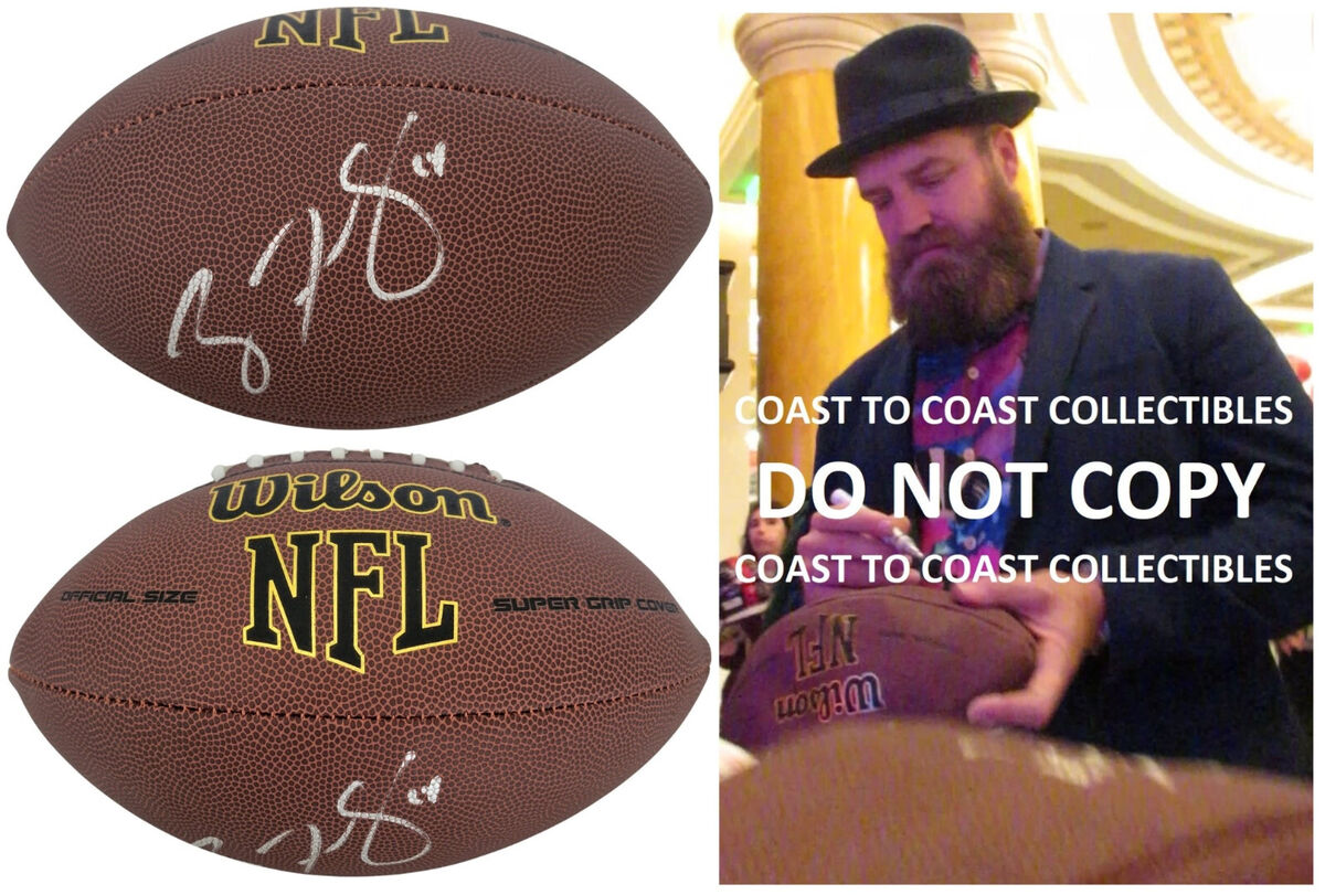 Antonio Cromartie Cardinals Chargers Jets FSU autographed NFL football COA proof Antonio Cromartie Cardinals Chargers Jets FSU autographed NFL football COA proof