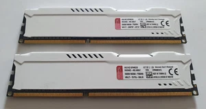 Barrettes Mémoire HYPERX FURY 8Go 8GB 2x4Go RAM DDR3 PC3-12800 1600 CL10 - Bild 1 von 2