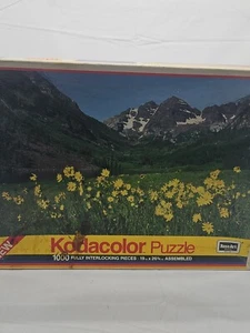 Kodacolor  Puzzle 1000pcs Home On The Range Never Opened 1995 Sealed Vintage - Picture 1 of 4