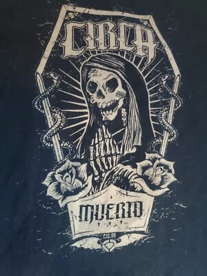 Camiseta Calzado Monopatín Circa Vintage Talla L Años 90 Foto 1 de 4