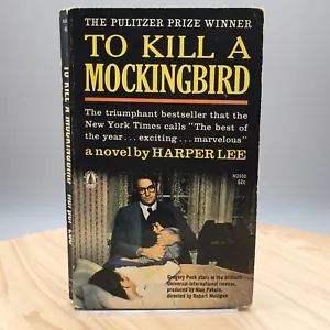 TO KILL A MOCKINGBIRD Harper Lee Vintage 1962 Movie Tie-In Paperback Book - Picture 1 of 12