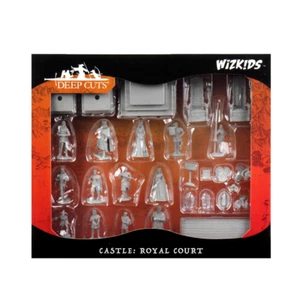 WizKids Deep Cuts Unpainted Miniatures Castle: Royal Court - Unpainted - Picture 1 of 3