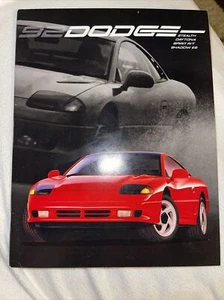 1992 Dodge Stealth Daytona Spirit R/T Shadow ES Dealer Catalog Sales Brochure 91 - Picture 1 of 5