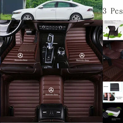 For Mercedes Benz All Models Car Floor Mats Waterproof Auto Custom Liner Carpets Foto 1 de 4