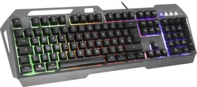 Speedlink LUNERA Metal Rainbow Keyboard - DE layout Schwarz - Bild 1 von 3