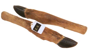 ONE PAIR OF CURED WHITETAIL DEER FEET, DEER HOOVES ( # Z-3 ) ( SHIP USA ONLY) - Picture 1 of 4