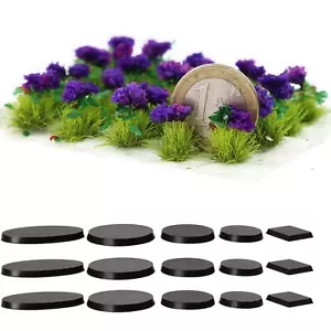 One Pack Cluster Fiori Tulipani Modello Basi Modello Ferrovia Diorama Scenario PJ18YJX - Foto 1 di 9