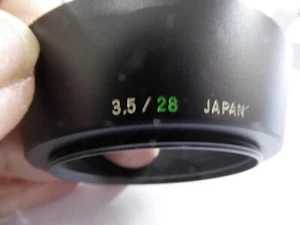 Genuine Olympus Metal Lens Hood for 28mm F3.5 Zuiko refB15J - Picture 1 of 4