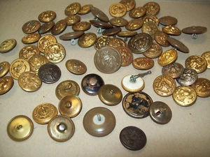AMERICAN EAGLE EMBLEM METAL  BUTTON ASSORTMENT - 7/8 & 1/1/8  - Picture 1 of 1