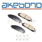 Akebono Performance ASP1058 Disc Brake Pad Set for UP7965X TPC1058A TPC1058 zu