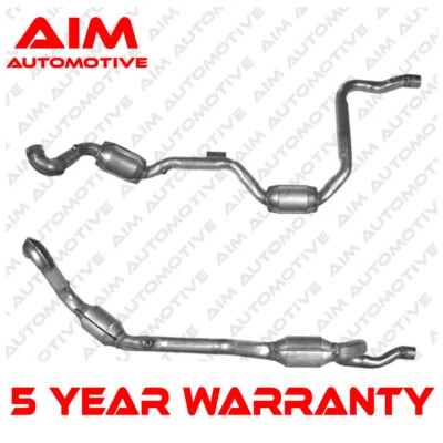 Catalytic Converter Euro 2 Left Aim Fits Mercedes M-Class 2000-2001 5.4 - Image 1 of 4