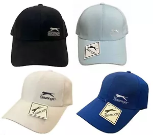 100% algodón SLAZENGER Golf Tenis Béisbol Hombres Mujeres Gorra Sombrero con cierre metálico - Imagen 1 de 15