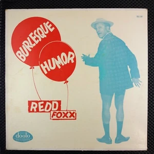JACKET ONLY NO ALBUM Redd Foxx ‎– Burlesque Humor - Picture 1 of 2