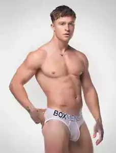 New Box Menswear All Over Mesh Slip, weiß, Extra Small - Bild 1 von 4