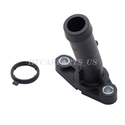 Engine Coolant Inlet Flange Water Pump Fitting Accessory Fits 2007-2010 Audi Q7 Foto 1 de 4