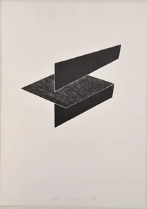 Claudia Busching/ Holzschnitt / handsigniert/ 150 Exemplare / von 1992 - Picture 1 of 3