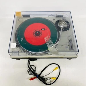 Technics SL-1200MK3D Black Turntable Direct Drive DJ player Japan Beautiful - Picture 1 of 10