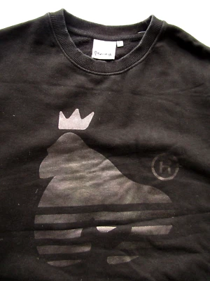 Money men's crew neck sweatshirt large black cotton JUMA068 - Imagem 1 de 4