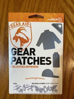 Gear Aid 5" No-Sew Peel and Stick Kids Gear Patches - Reflective - Image 1 of 2