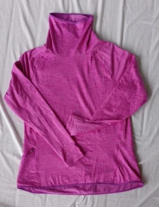 Champion Womens XL Pullover Long Sleeve Cowl Neck Stretch Knit Top Violet - Picture 1 of 13